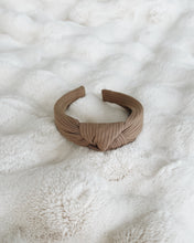 Load image into Gallery viewer, Toasted Sugar Cookie Knotted Headband