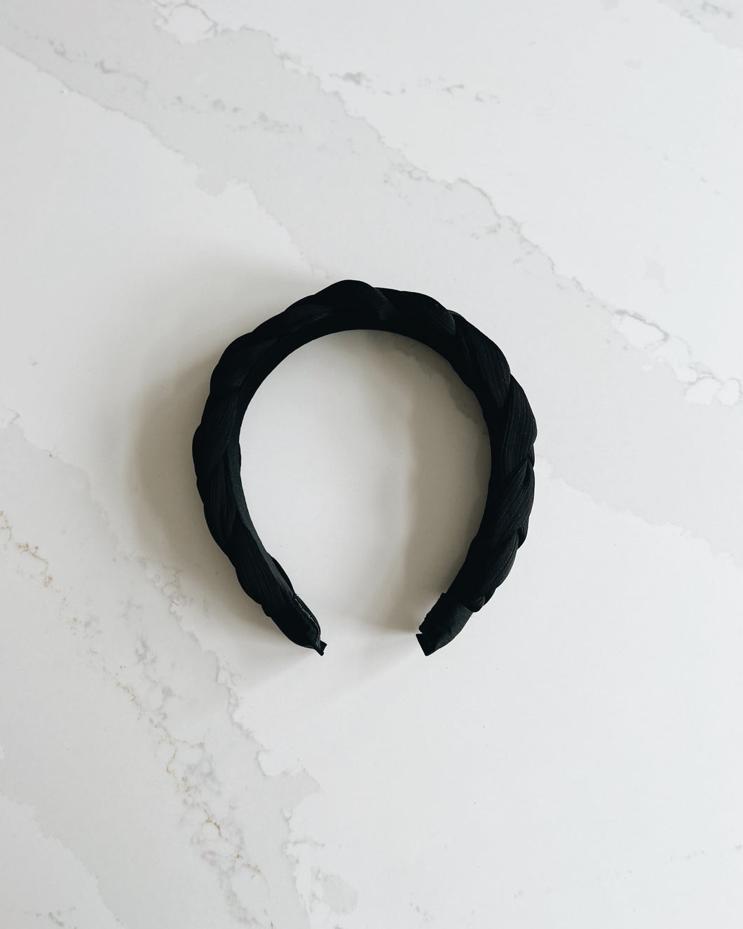 Black Braided Headband