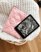 Load image into Gallery viewer, Gingham Rose E-Reader Sleeve
