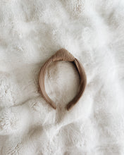 Load image into Gallery viewer, Toasted Sugar Cookie Knotted Headband
