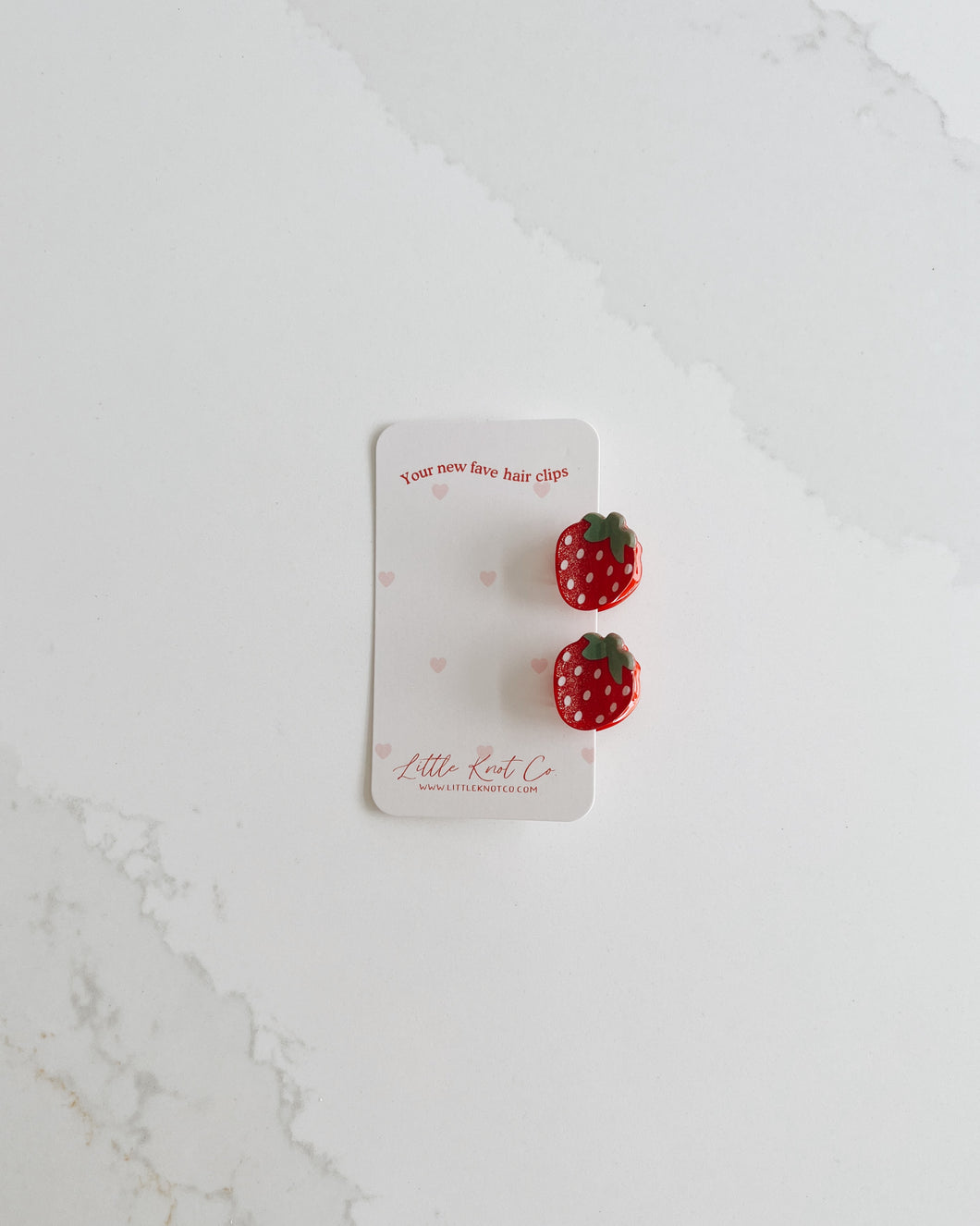 Strawberries Mini Clip Set