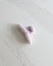 Load image into Gallery viewer, Lavender Fuzzy Claw Clip
