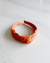 Load image into Gallery viewer, Tiny Jack-O-Lanterns Adult Knotted Headband
