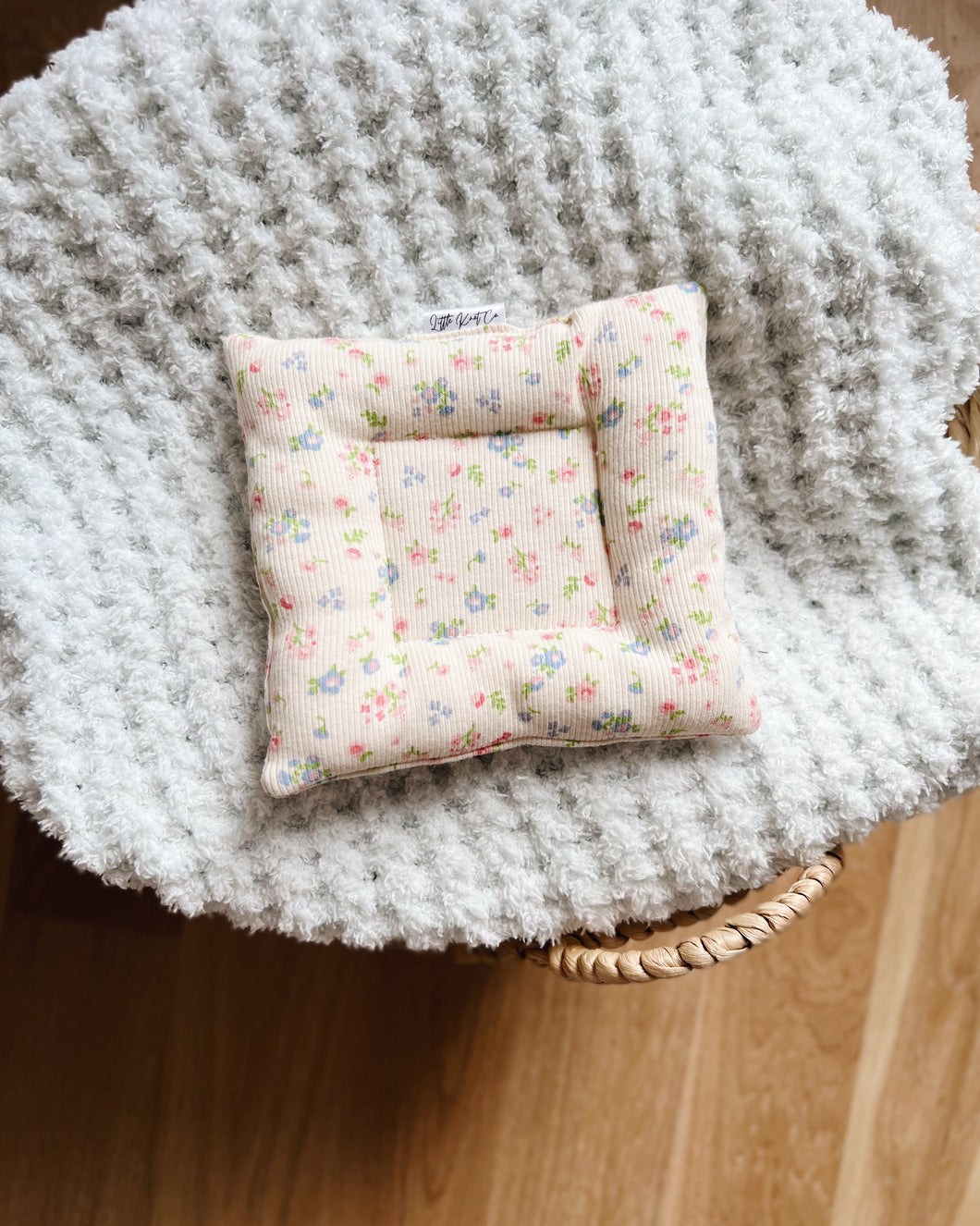 Tiny Floral Puff Puff Coaster