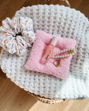 Load image into Gallery viewer, Pink Terry Towel Puff Coaster
