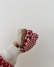 Load image into Gallery viewer, Classic Red Gingham Knotted Headband
