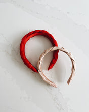 Load image into Gallery viewer, Red Braided Headband
