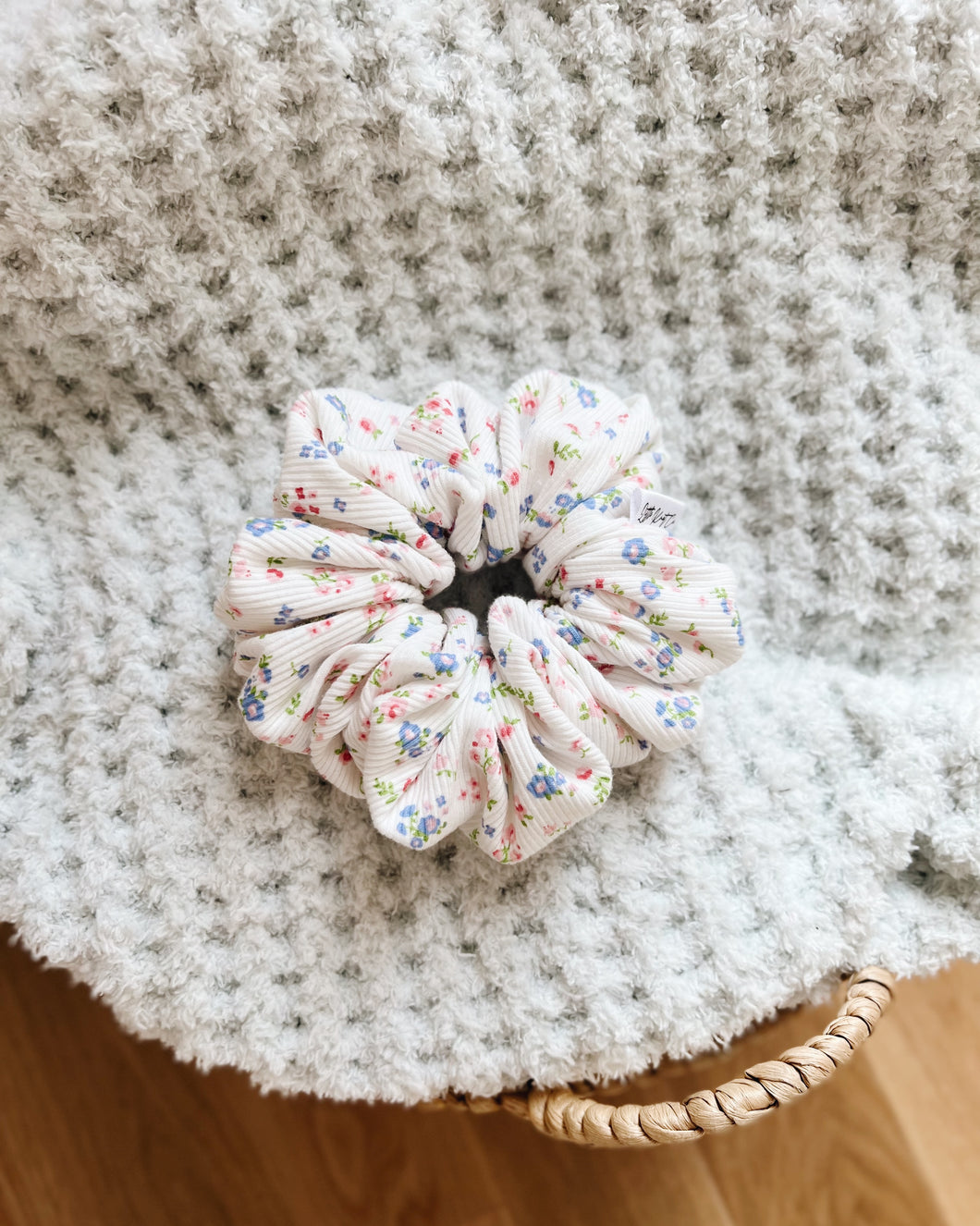 Forget Me Knot Scrunchie
