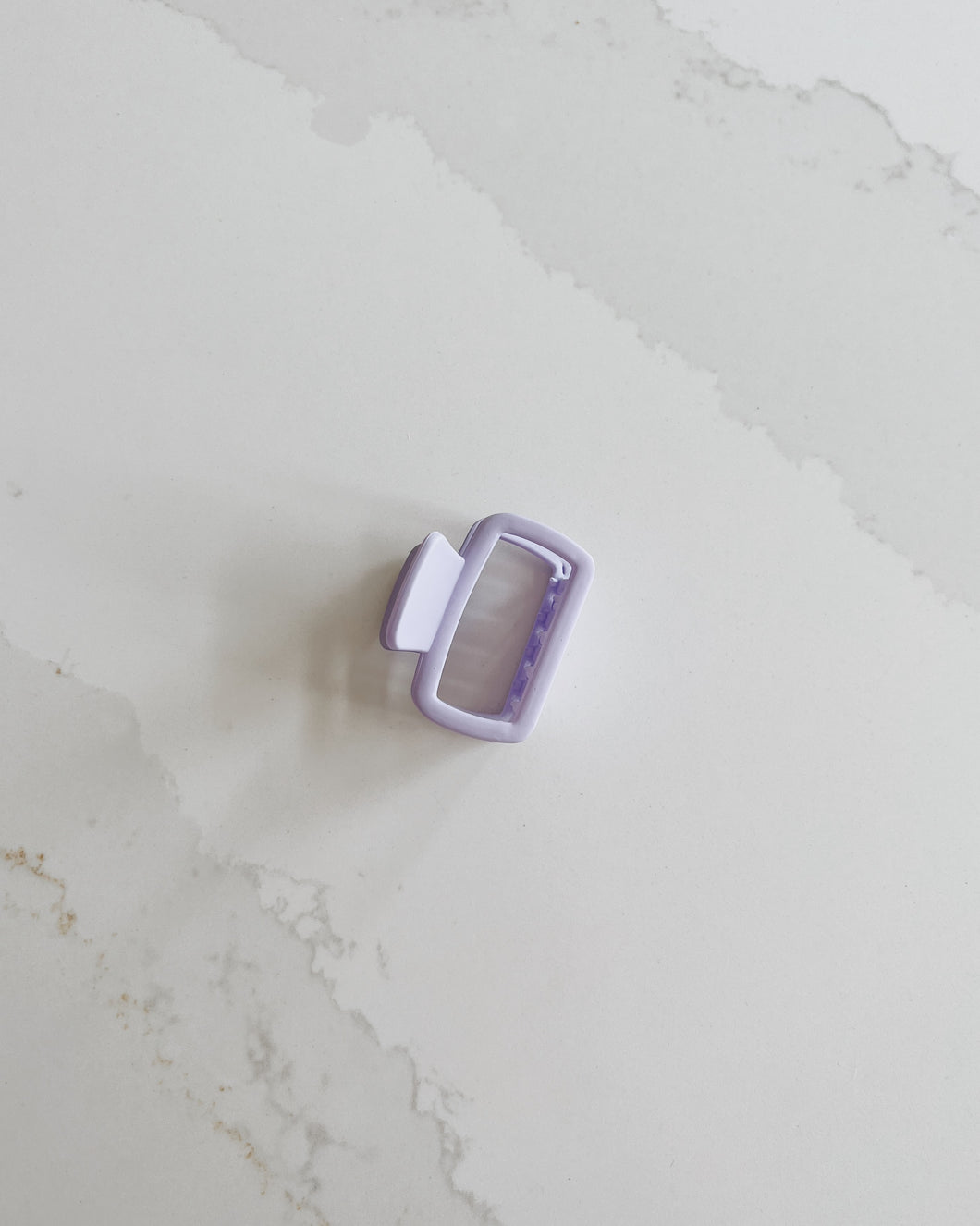 Light Purple Halfsie Claw Clip