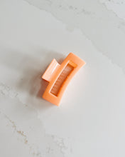 Load image into Gallery viewer, Neon Creamsicle Small Claw Clip
