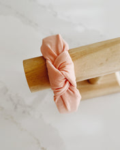 Load image into Gallery viewer, Bright Coral Adult Knotted Headband
