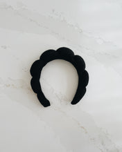 Load image into Gallery viewer, Black Terry Twist Headband
